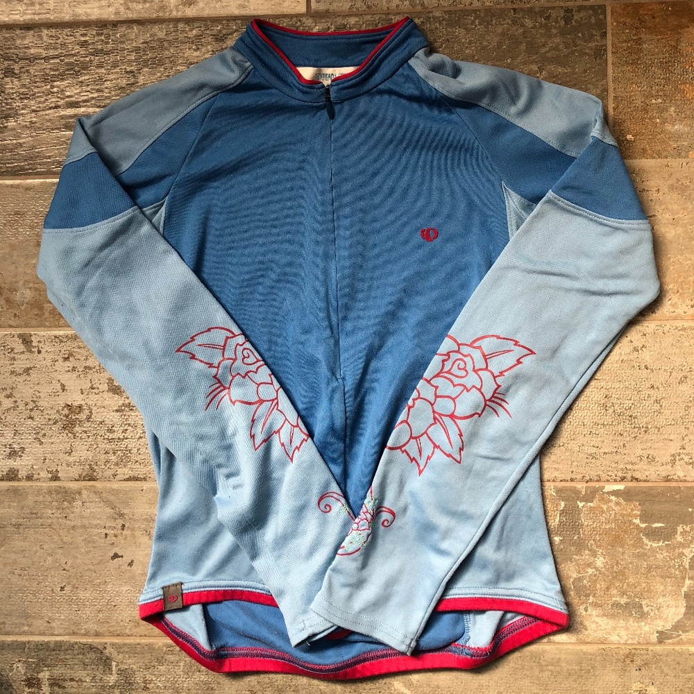 Pearl Izumi 1/2 zip long sleeve jersey